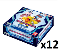 Digimon Card Game BT11 Dimensional Phase Booster box Case (12 boxes)